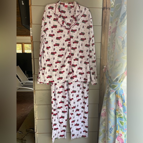 DISNEY MICKEY MOUSE CHRISTMAS PAJAMAS - Picture 2 of 6
